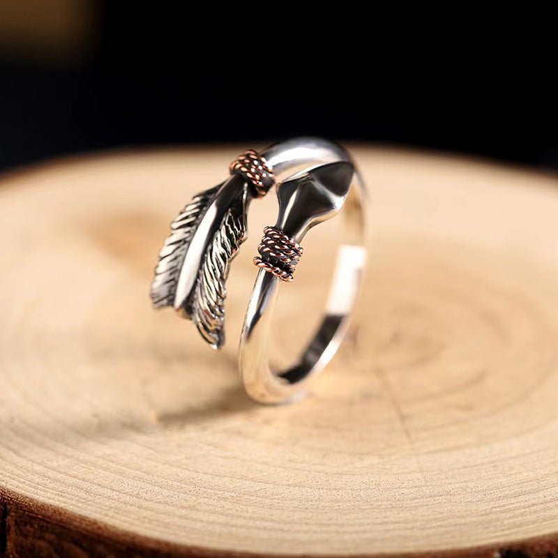 Creative Vintage Personalized Adjustable Ring For Mens Index Finger - Zambeel
