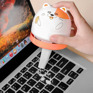 Cross - Border Amazon Usb Wireless Charging Vacuum Cleaner Portable Mini Desktop Keyboard Cleaning Handheld - Zambeel