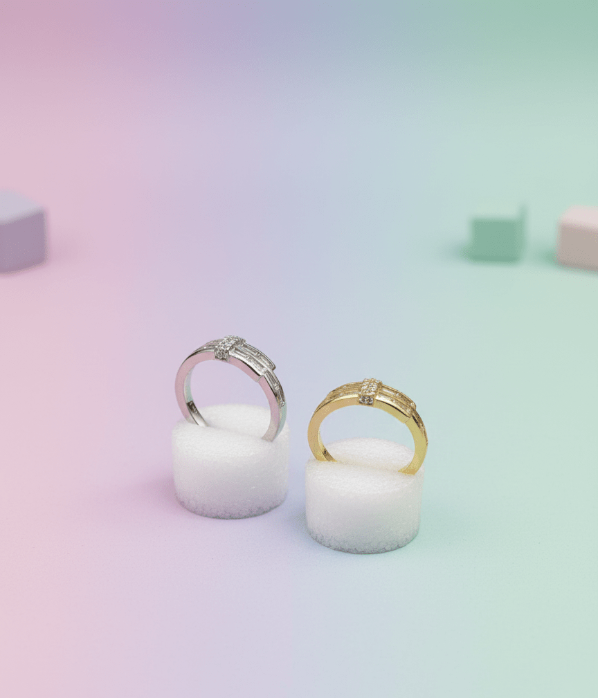 Crystal Band Ring - Zambeel