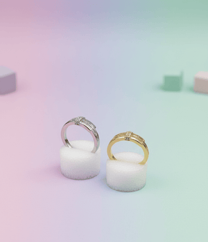 Crystal Band Ring - Zambeel