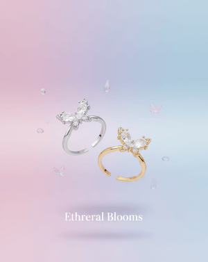 Crystal Butterfly Ring - Zambeel