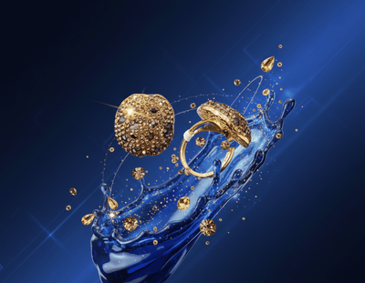 Crystal Dome Statement Ring - Zambeel