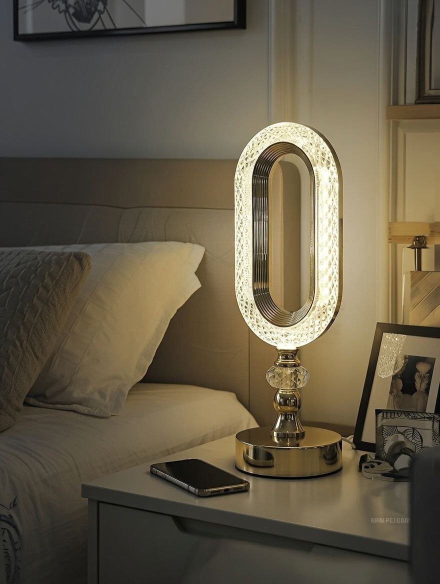 Crystal LED Table Lamp - Zambeel