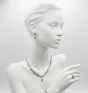 Crystal Link Jewelry Set - Zambeel