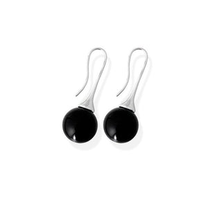 Crystal Round Beads All - match Earrings Women - Zambeel
