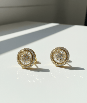 Crystal Royal Chandelier Earrings - Zambeel
