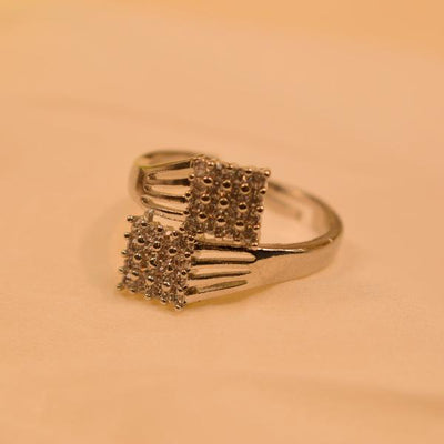 Crystal Stones Ring - Zambeel