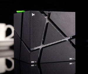 Cube Bluetooth Speaker Creative Colorful Lights Mobile Phone Subwoofer - Zambeel