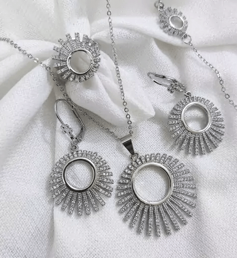 Cubic Zircon Set - Zambeel