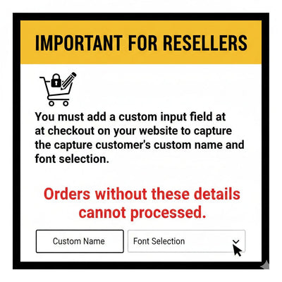 Custom English Initial Necklace - Zambeel
