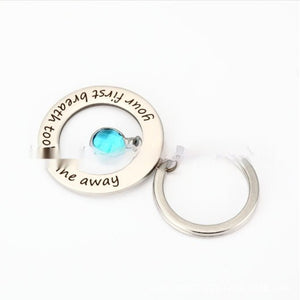Customizable Stainless Steel Colored Diamond Necklace - Zambeel