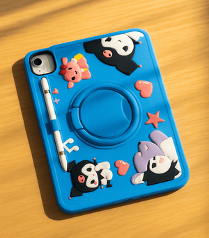 Cute Cartoon iPad Protective Case with Stand - Zambeel