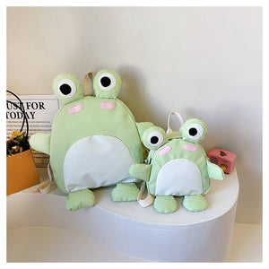 Cute Cute Cartoon Frog Backpack - Zambeel