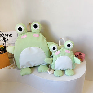 Cute Cute Cartoon Frog Backpack - Zambeel