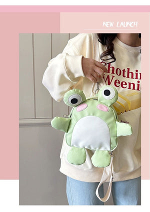 Cute Cute Cartoon Frog Backpack - Zambeel