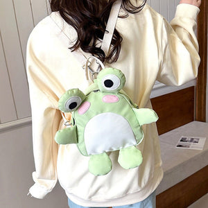 Cute Cute Cartoon Frog Backpack - Zambeel