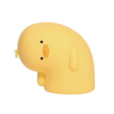 Cute Duck LED Night Light USB Rechargeable Nightlights Silicone Lamp Touch Soft Mood Light Child Kid Gift Bedroom Decor - Zambeel