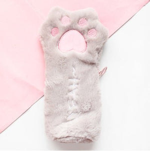 Cute Plush Cat's Paw Bag - Zambeel
