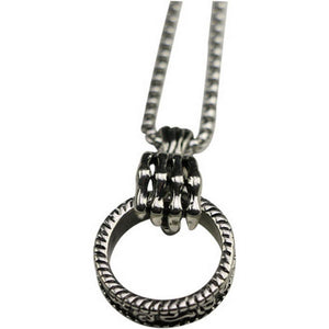 Dark Punk - style Skull Hand Claw Ring Pendant Necklace - Zambeel