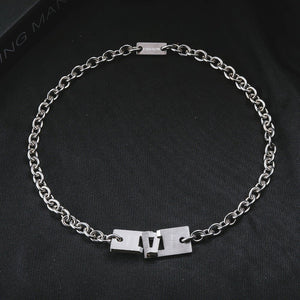 Dark Style Necklace Ins Personalized Hip Hop Pendant - Zambeel