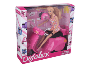 Defa - Doll with Scooter - Zambeel