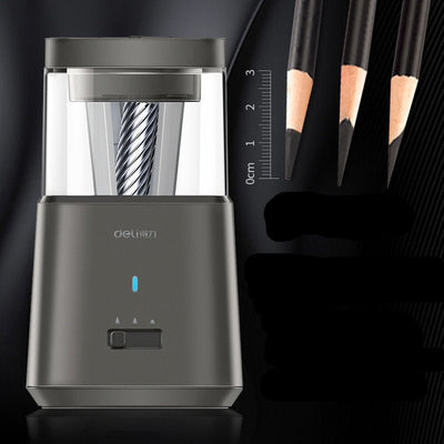 Deli Electric Pencil Sharpener Automatic Pencil Sharpener - Zambeel