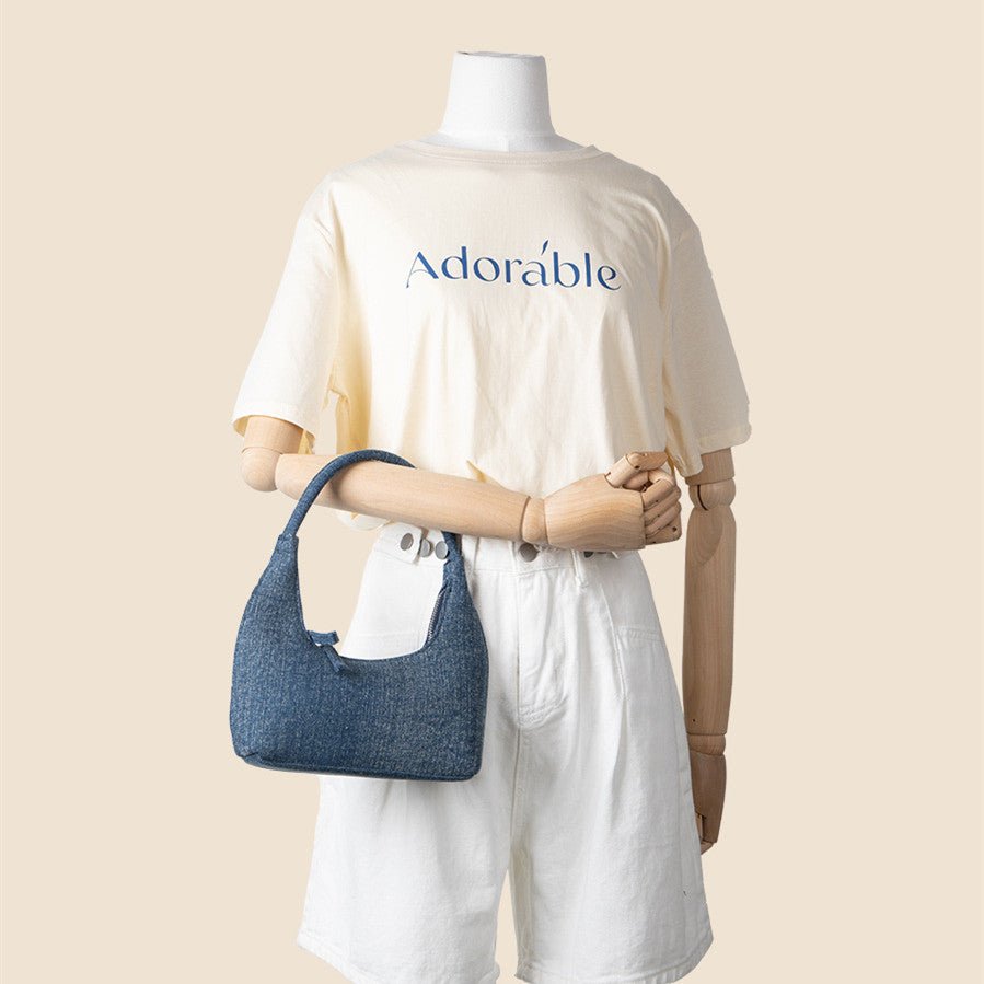 Denim Bag Fashion Women's Minority Simple - Zambeel