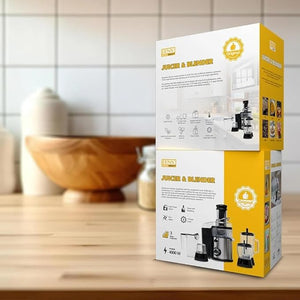 Denx - 4 - in - 1 Juicer & Blender © - Zambeel