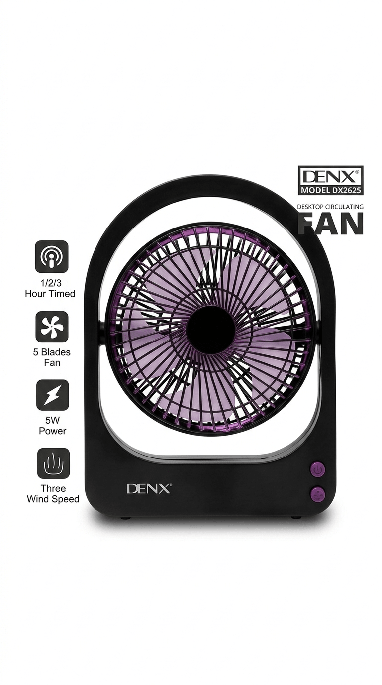 Denx - Desktop Circulating Fan - Zambeel