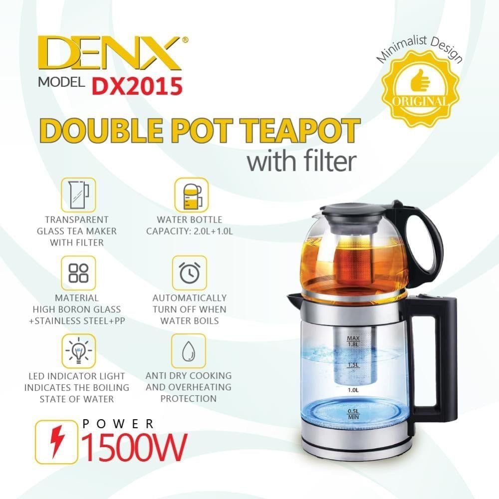 Denx - Double Tea Pot - Zambeel