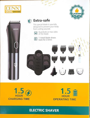 Denx - Electric Shaver & Grooming Kit - Zambeel