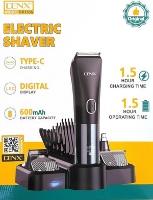 Denx - Electric Shaver & Grooming Kit - Zambeel