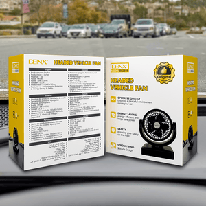 Denx - Headed Vehicle Mini Fan - Zambeel