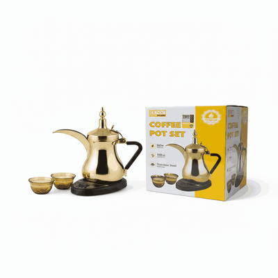 Denx - Tea & Coffee Pot Set - Zambeel