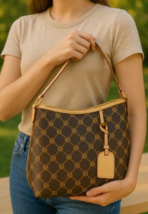 Designer - Inspired Monogram Tote - Zambeel