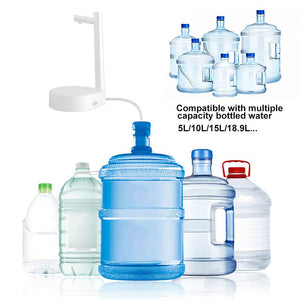 Desk Dispenser Electric Water Gallon Automatic Water Bottle Dispenser Rechargeable Water Dispenser - Zambeel