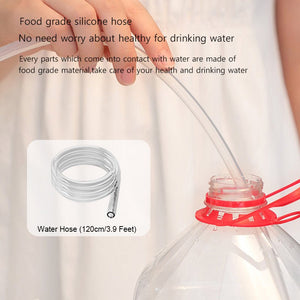 Desk Dispenser Electric Water Gallon Automatic Water Bottle Dispenser Rechargeable Water Dispenser - Zambeel