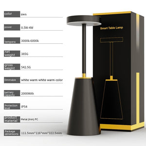 Desk Lamp Wireless Rechargeable Ornaments - Zambeel