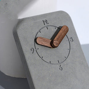 Desktop Clocks, Desk Clocks, Desktop Ornaments, Creative Home Clocks, Clocks, Bedroom Mute Bedside Clocks - Zambeel