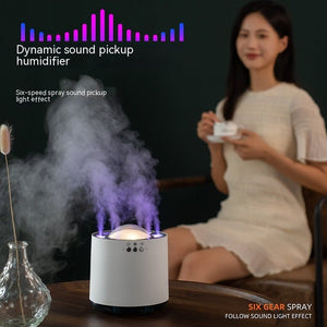 Desktop Heavy Fog Humidifier Office Home Porous Home Decor - Zambeel