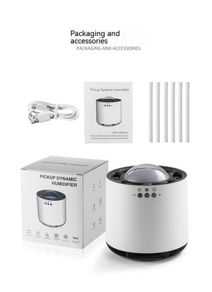 Desktop Heavy Fog Humidifier Office Home Porous Home Decor - Zambeel