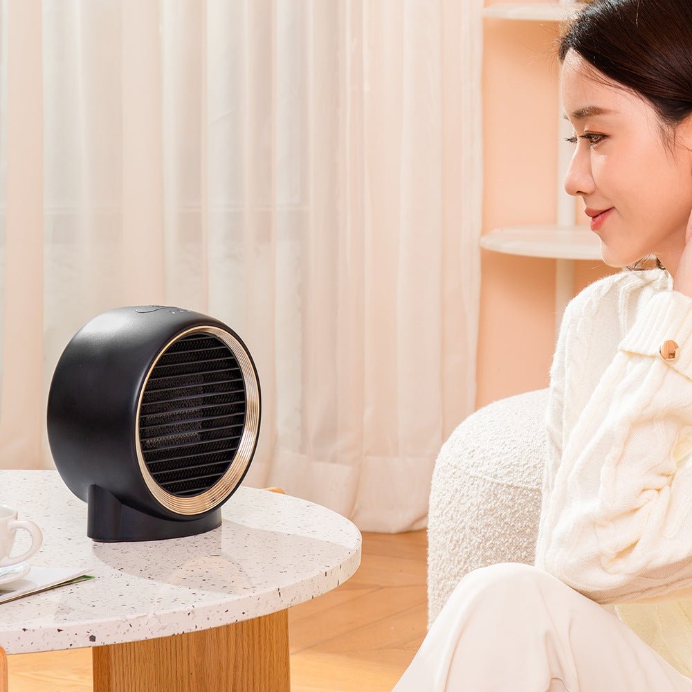 Desktop Mini Fan Heater Small Household Winter Gadgets - Zambeel