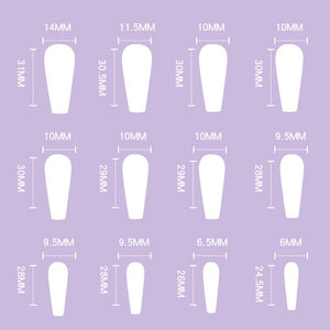 Detachable Artistic Wearable Finished Fake Nails False Nails Fingernails Press On Nails Tips - Zambeel