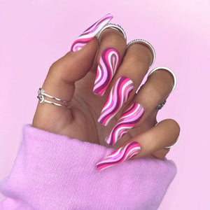 Detachable Artistic Wearable Finished Fake Nails False Nails Fingernails Press On Nails Tips - Zambeel