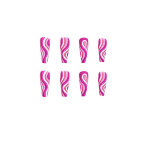 Detachable Artistic Wearable Finished Fake Nails False Nails Fingernails Press On Nails Tips - Zambeel