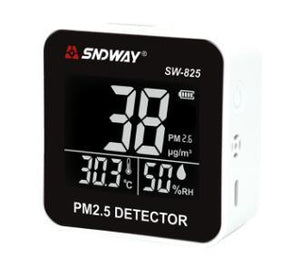 Digital Air Quality Monitor Laser PM2.5 Detector Tester Gas MonitorGas AnalyzerTemperature Humidity Meter Diagnostic Tool - Zambeel