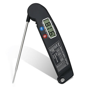 Digital Cooking Meat Thermometer Instant Read Food Steak Oven Smoker BBQ Grill Meat Thermometer Barbecue Accessories For Oven Grill BBQ Smoker Rotisserie Kitchen - Zambeel