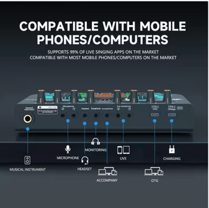 Digital Mixer Sound Card - Zambeel
