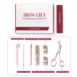 DIY Brow Lamination Eyebrow Kit 45 - 60 Days ICONSIGN Professional Beauty Makeup Tool Home Use - Zambeel