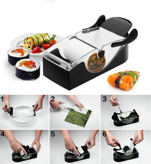 DIY Plastic Kitchen Roll Sushi Machine - Zambeel